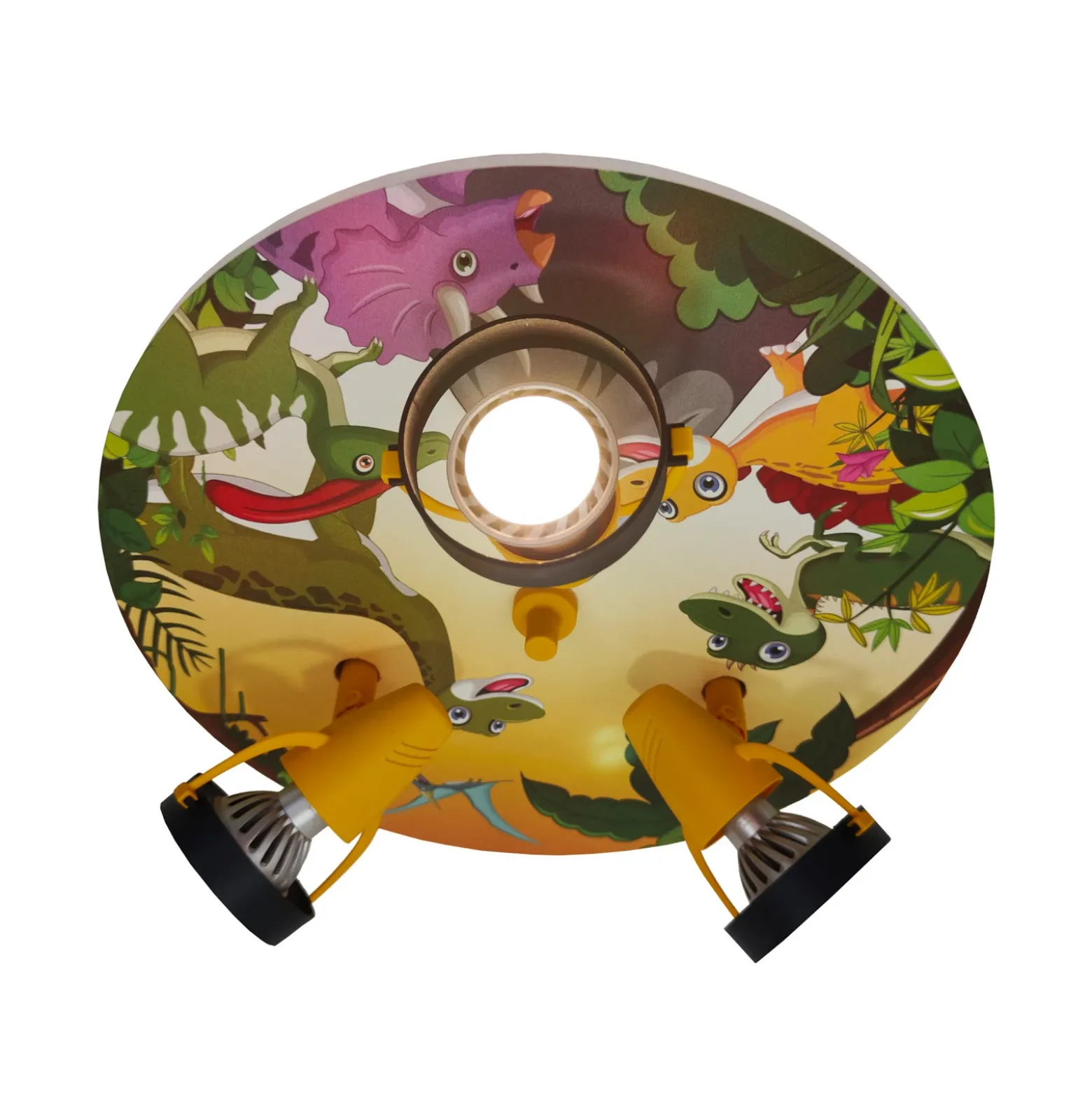 Foco de techo Dinos, 3 luces