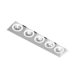 Foco de techo empotrado Olympia T233 5 luces