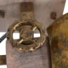 Foco de techo Gearwood, 1 luces bronce