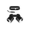 Foco de techo Guayana GU10 2 luces negro