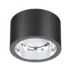 Foco de techo LED ALG54, Ø 21,3 cm antracita
