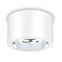 Foco de techo LED ALG54, Ø 21,3 cm blanco