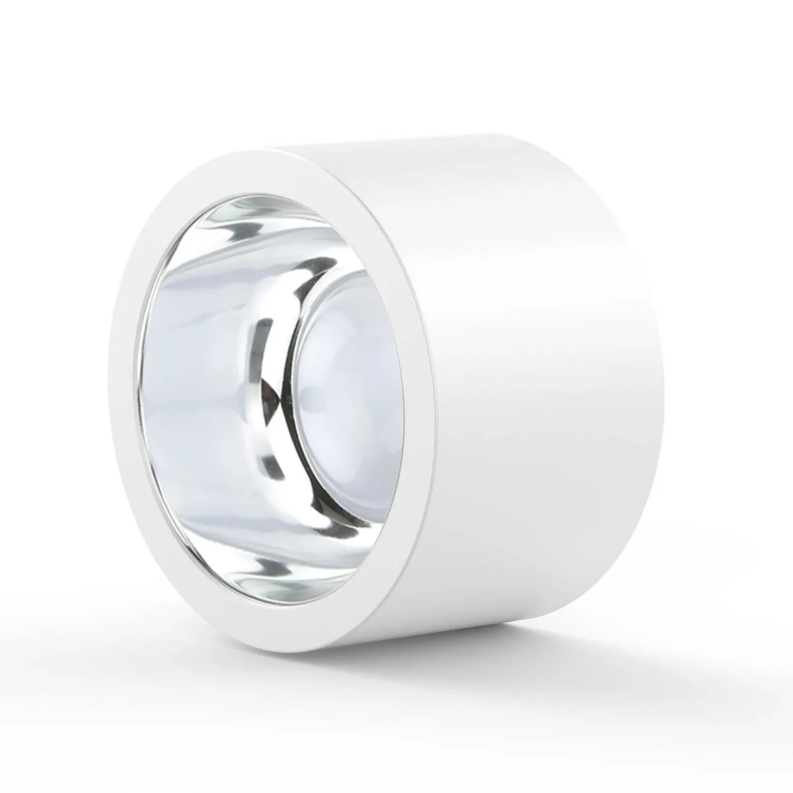 Foco de techo LED ALG54, Ø 12,9 cm blanco