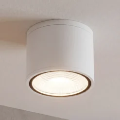 Foco de techo LED Sputnik IP65 Ø 14,5 cm blanco