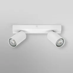 Foco de techo OCTAGON de OSRAM, blanco, 2 luces, GU10-LED 927 atenuable