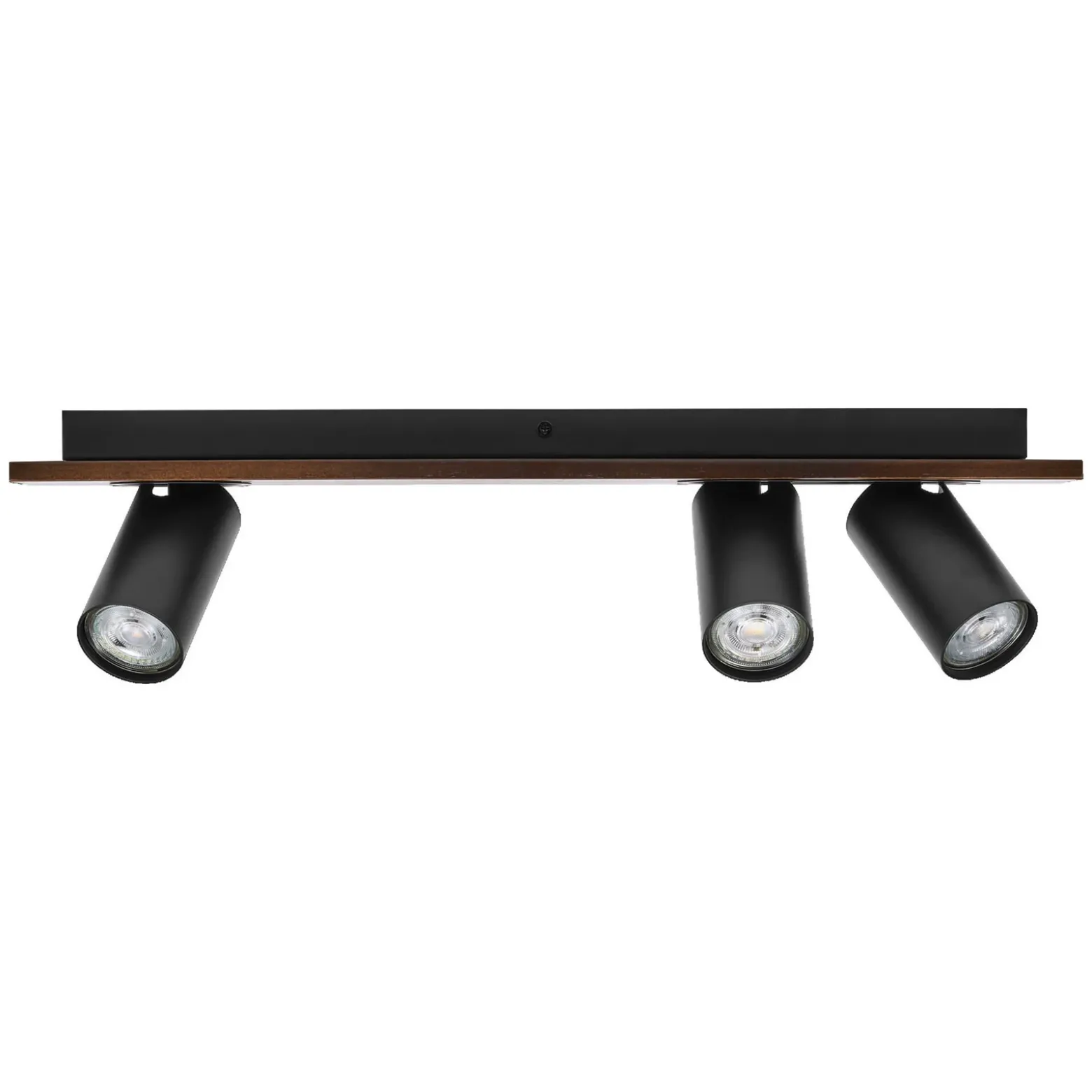 Foco de techo OSRAM MERCURY negro 3 puntos GU10-LED 927 atenuable