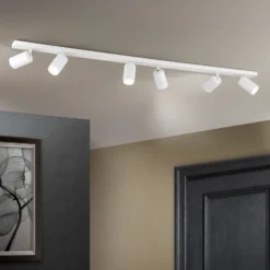 Foco de techo Sean 6 luces, blanco