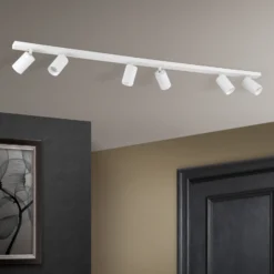 Foco de techo Sean 6 luces, blanco