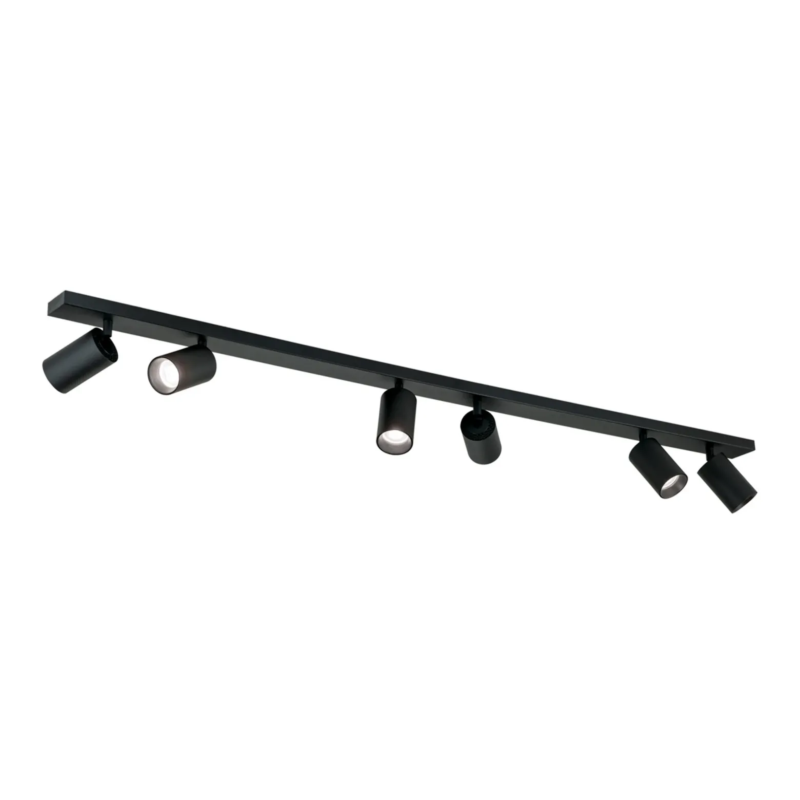 Foco de techo Sean 6 luces, negro