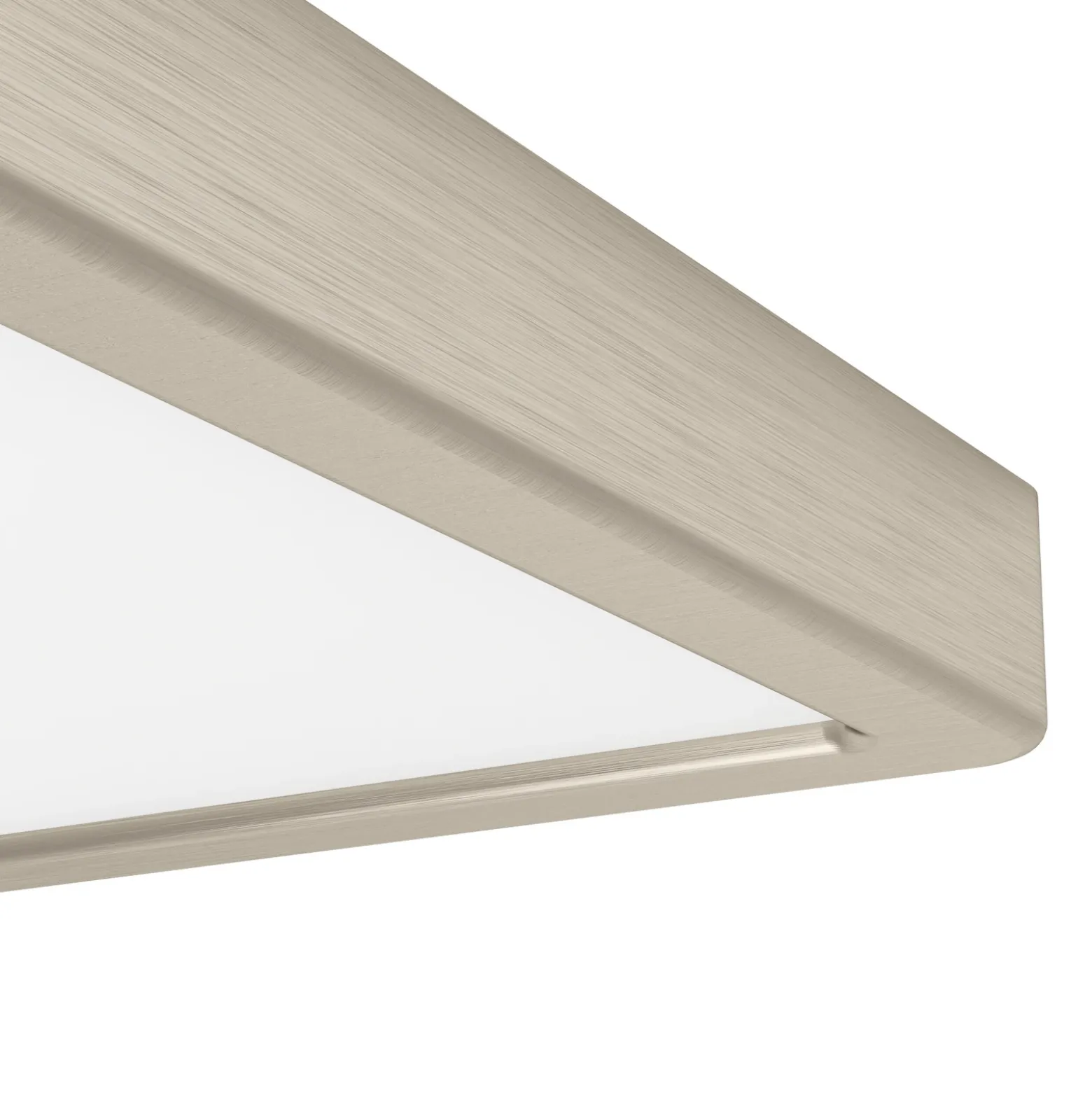 Foco de techo Southery 3 luces crema-oro cepillado