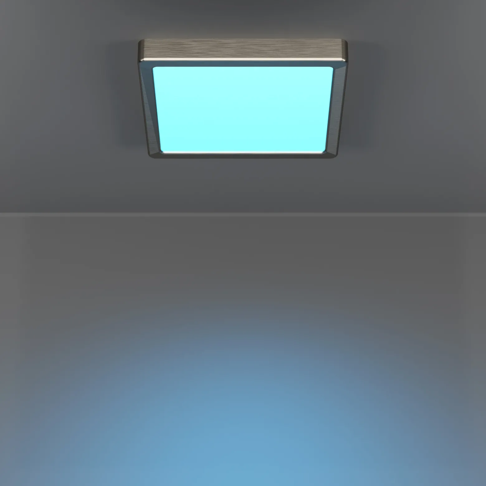 Foco de techo Southery 3 luces crema-oro cepillado