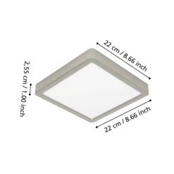 Foco de techo Southery 3 luces crema-oro cepillado