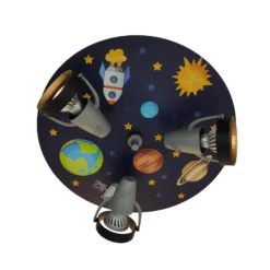 Foco de techo Universo, 3 luces