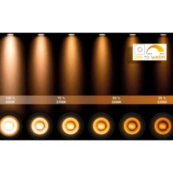 Foco de techo Xirax, 3 luces, negro