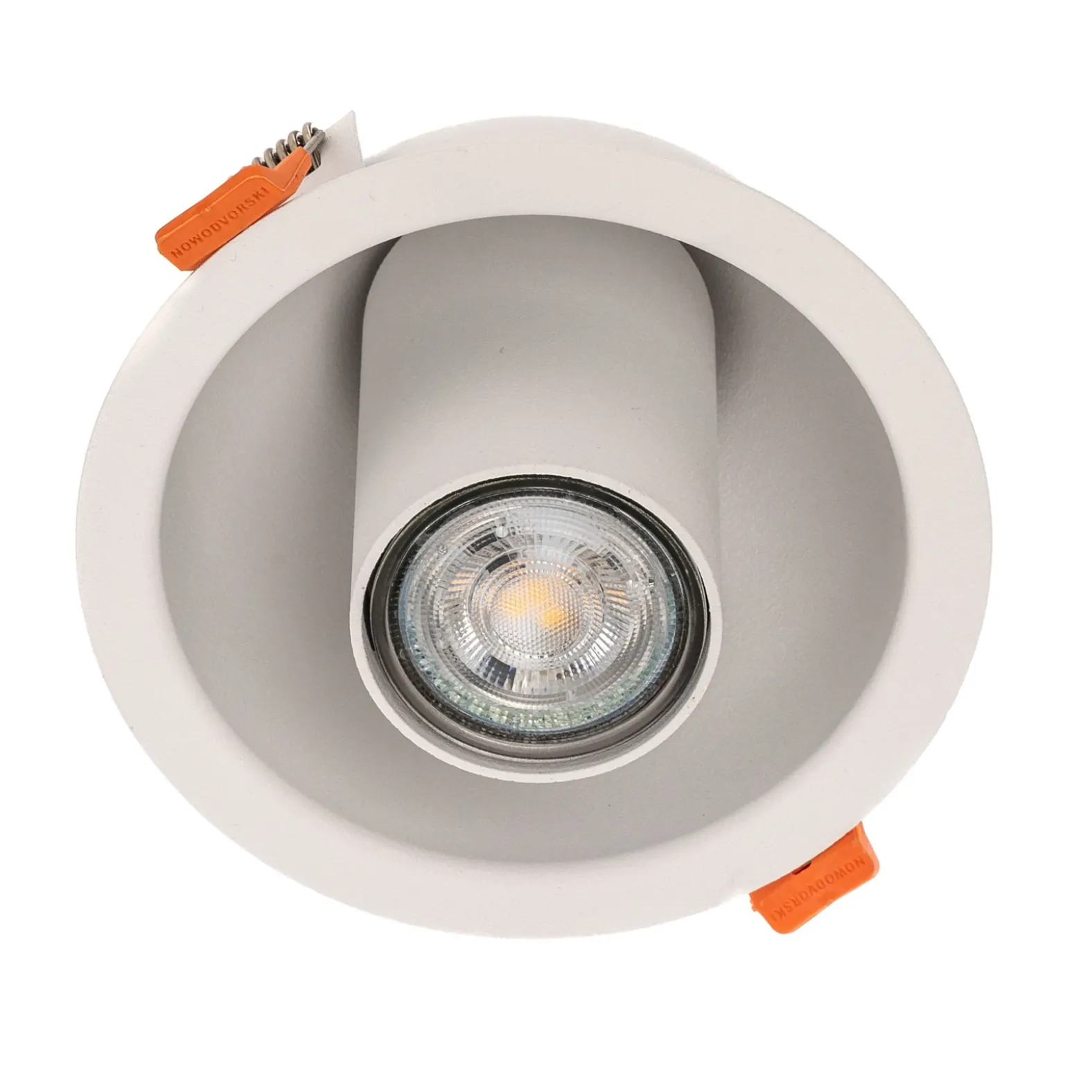 Foco empotrable Dot, orientable, blanco