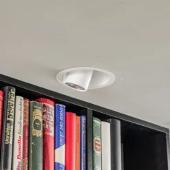 Foco empotrable Dot, orientable, blanco