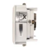 Foco empotrable Hyde, de 1 luz, redondo, orientable, blanco