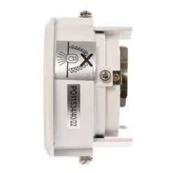 Foco empotrable Hyde, de 1 luz, redondo, orientable, blanco