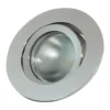 Foco empotrable LED Decoclic GU10/GU5.3, redondo, plateado