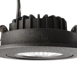 Foco empotrable LED Dione 3000 K negro