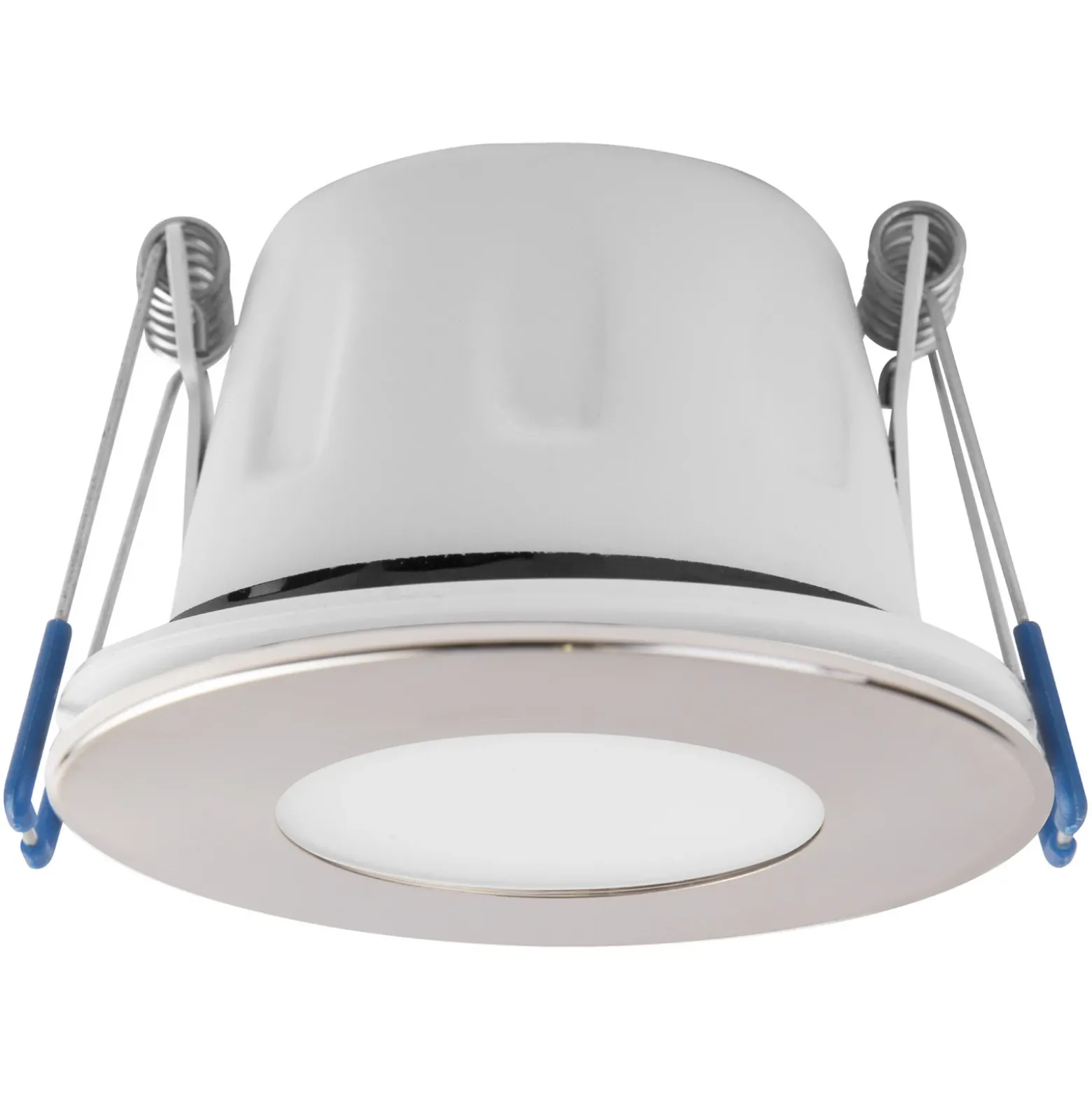 Foco empotrable LED MEGAMAN Tego Slim, 2800 K, níquel, IP65