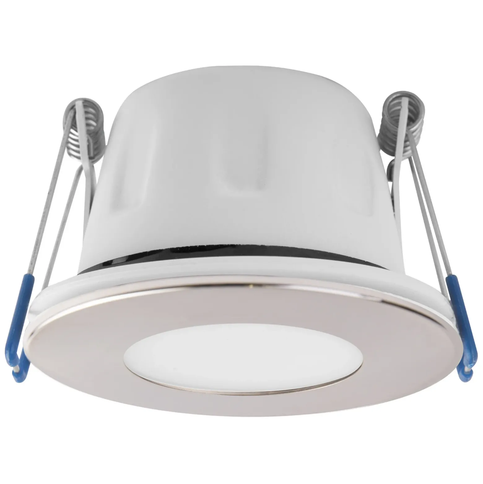 Foco empotrable LED MEGAMAN Tego Slim, 4000 K, níquel, IP65