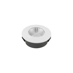 Foco empotrable LED para techo Dime LED, Ø 6,7 cm, Dime LED, blanco