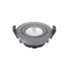 Foco empotrable LED para techo Diled, Ø 8,5 cm, 6 W, 3.000 K, antracita