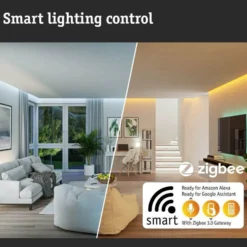 Foco empotrable LED Paulmann Nova Coin Smart blanco RGBW, juego de 3, 8,4 cm