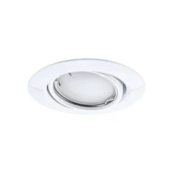 Foco empotrable LED Paulmann Coin Base, blanco, Set de 3 RGBW ZigBee
