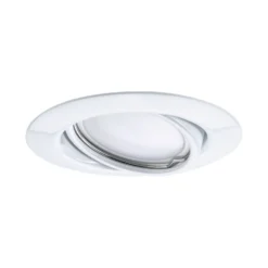 Foco empotrable LED Paulmann Base Coin blanco, encendido/apagado, 3 unidades,