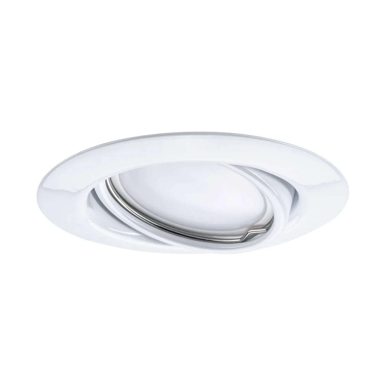 Foco empotrable LED Paulmann Base Coin blanco, encendido/apagado, 3 unidades,