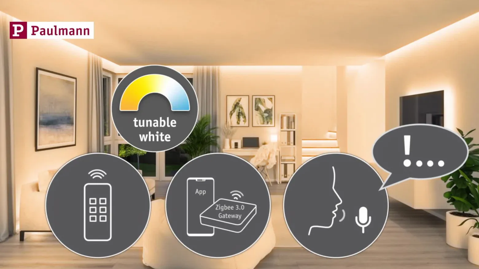 Foco empotrable LED Paulmann Nova Coin Smart blanco CCT, juego de 3, 7,8 cm