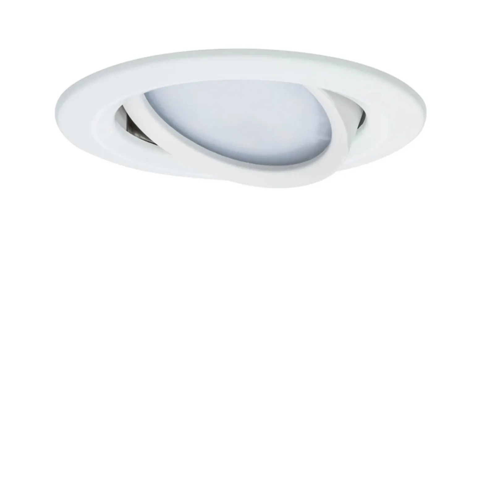 Foco empotrable LED Paulmann Nova Coin Smart blanco RGBW, juego de 3, 8,4 cm