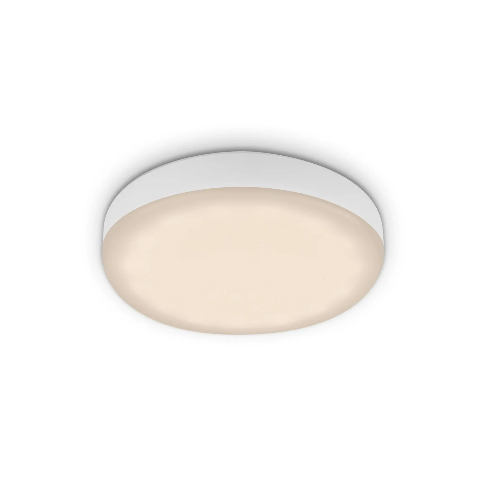 Foco empotrable LED Plat, blanco, Ø 7,5 cm, 3.000K