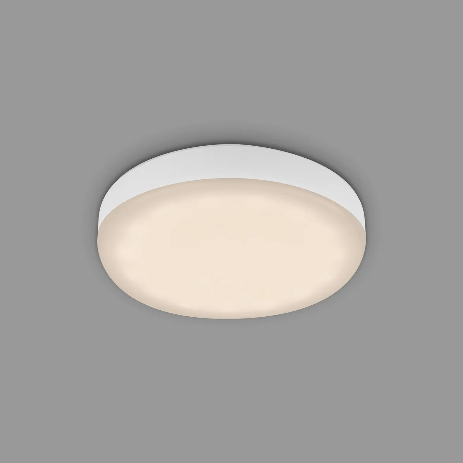 Foco empotrable LED Plat, blanco, Ø 7,5 cm, 3.000K