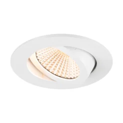 Foco empotrable LED SLV New Tria, redondo, blanco, 2700 K, 60°
