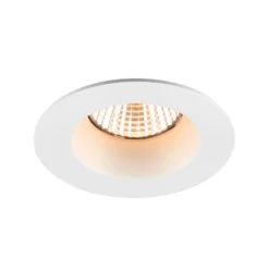 Foco empotrable LED SLV New Tria, redondo, blanco, IP65, 2700 K, 38°