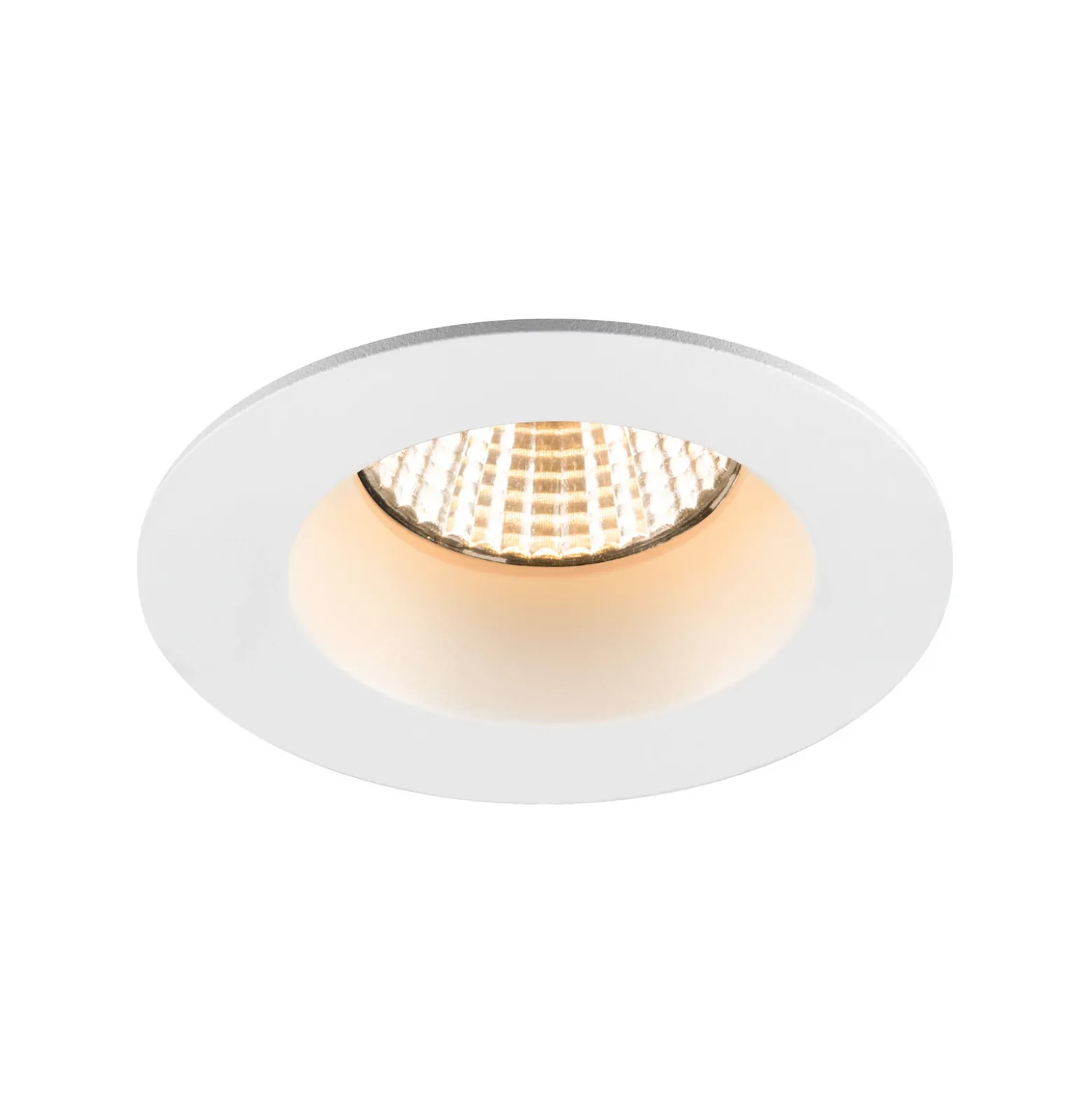 Foco empotrable LED SLV New Tria, redondo, blanco, IP65, 3000 K, 38°