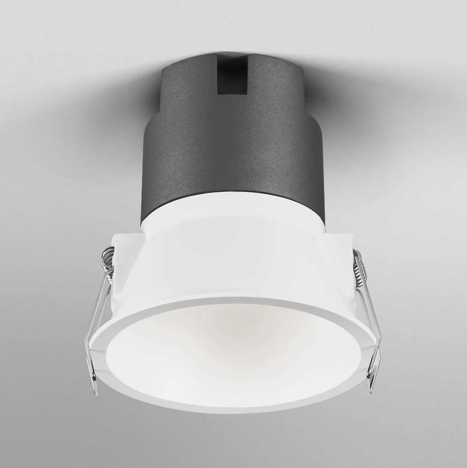 Foco empotrable LED TWIST de OSRAM, blanco/blanco, 830, Ø 9,3 cm, metal