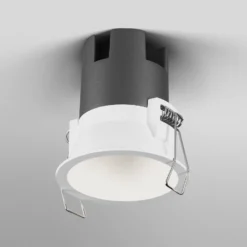 Foco empotrable LED TWIST de OSRAM, blanco/blanco, 840, Ø 7 cm, metal