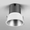Foco empotrable LED TWIST de OSRAM, blanco/plateado, 840 Ø 9,3 cm Metal