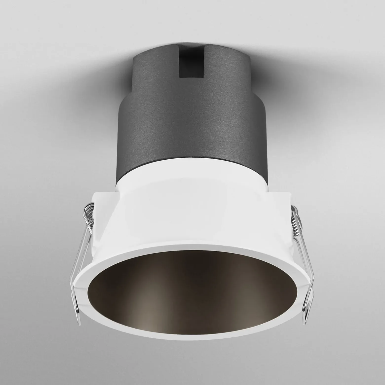 Foco empotrable LED TWIST de OSRAM, blanco/negro 840 Ø 9,3 cm Metal