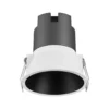 Foco empotrable LED TWIST de OSRAM, blanco/negro 830 Ø 9,3 cm Metal