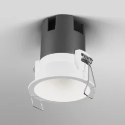 Foco empotrable LED TWIST de OSRAM, blanco/blanco, 830, Ø 7 cm, metal