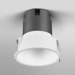 Foco empotrable LED TWIST de OSRAM, blanco/blanco, 830, Ø 9,3 cm, metal