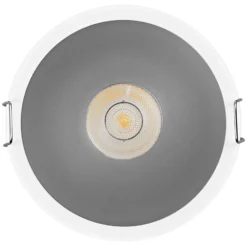 Foco empotrable LED TWIST de OSRAM, blanco/plateado, 840 Ø 9,3 cm Metal