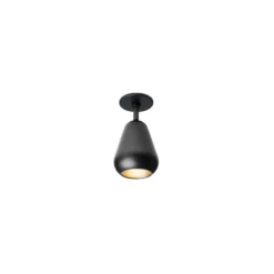 Foco empotrable Nuura Anoli Spot Recessed, Ø 10 cm, negro