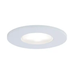 Foco empotrable Paulmann Calla, blanco, encendido/apagado, fijo, 4000 K, Ø 9 cm