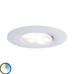 Foco empotrable Paulmann Calla, blanco, con interruptor de encendido/apagado,